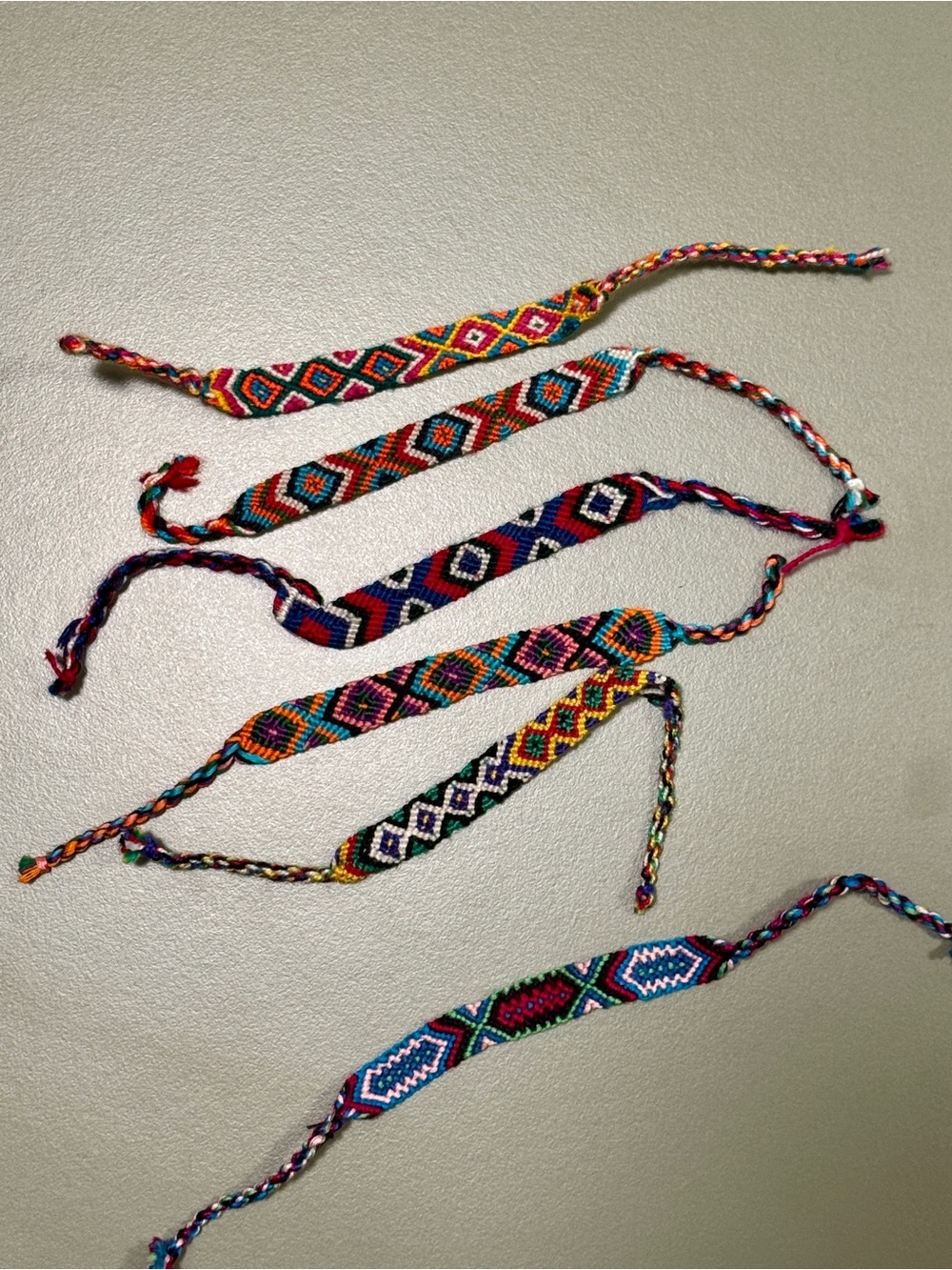 Handmade Multicolor Woven Friendship Bracelet - Boho Women Accessories